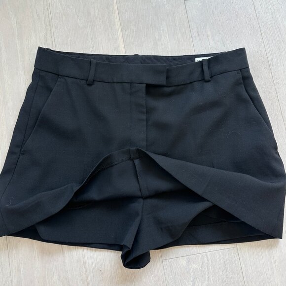 Zara Mini Skort Black Size Large - Picture 4 of 6